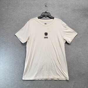 BTS Men Shirt Large Cream Los Angeles Summer 2022 Proof‎ Tee READ